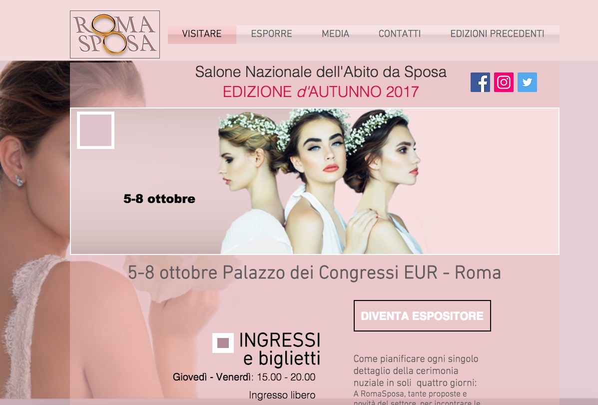 È online il nuovo sito di RomaSposa